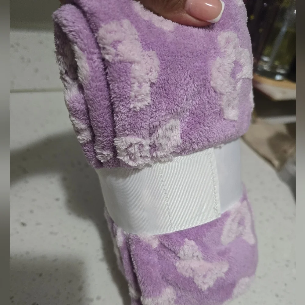 Forever 21 Home Purple Bath Body Wrap
